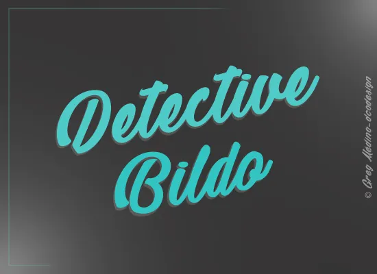 Detective Bildo author illustration