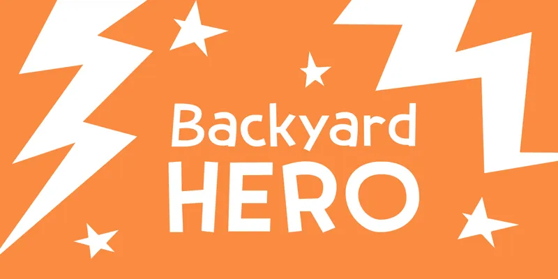 Backyard Hero author illustration