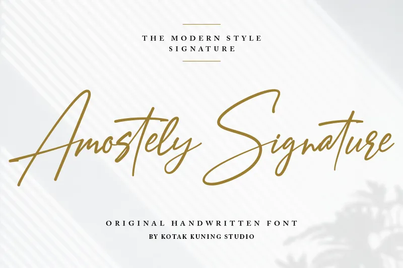 Amostely Signature author illustration