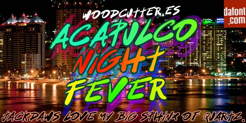 Acapulco Night Fever author illustration