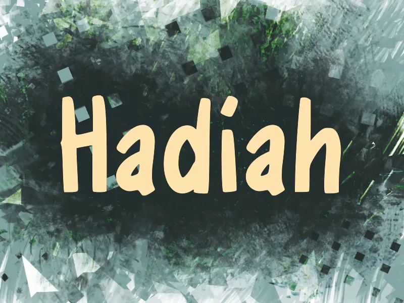 h Hadiah author illustration