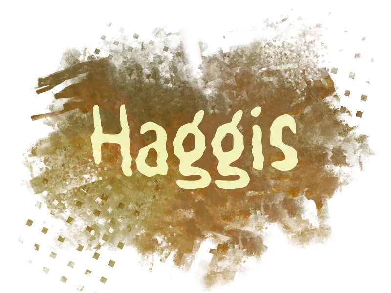 h Haggis author illustration