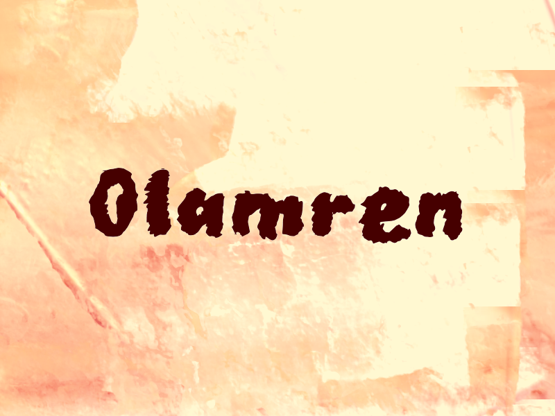 Olamren author illustration