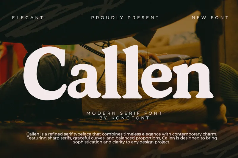 Callen author illustration