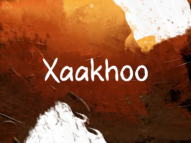 Xaakhoo author illustration