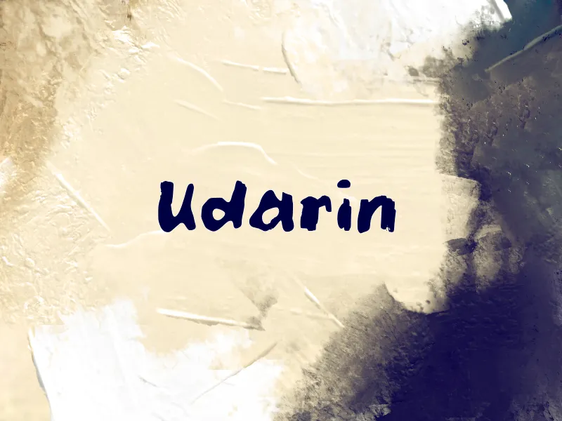 Udarin author illustration