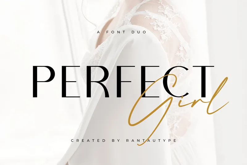 Perfect Girl Sans Serif author illustration
