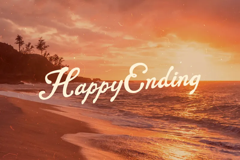 Sunset Palm Script author illustration