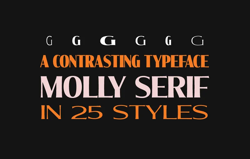 Molly Serif author illustration