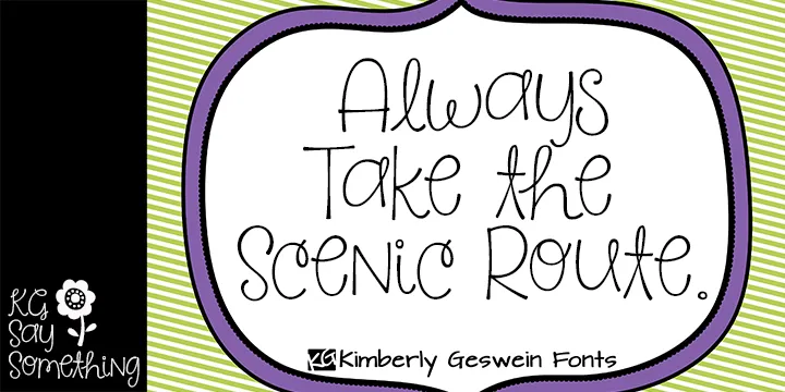 KG Say Something author illustration