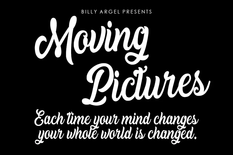 Moving Pictures author illustration