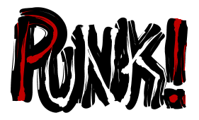 Punk author illustration