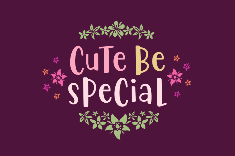 Cute Be Special author illustration