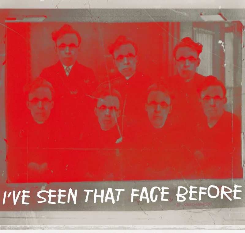 I've seen that face before author illustration