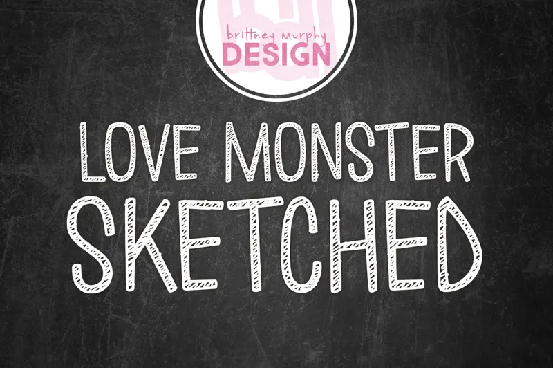 Love Monster Sketched author illustration