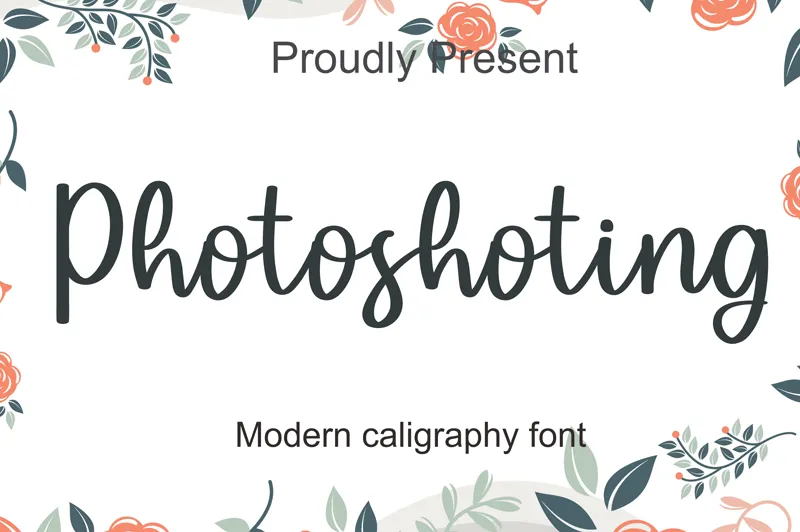 Photoshoting author illustration