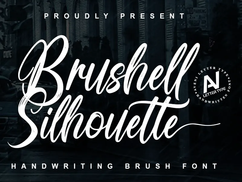 Brushell Silhouette author illustration