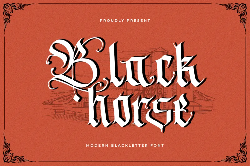 Blackhorse author illustration