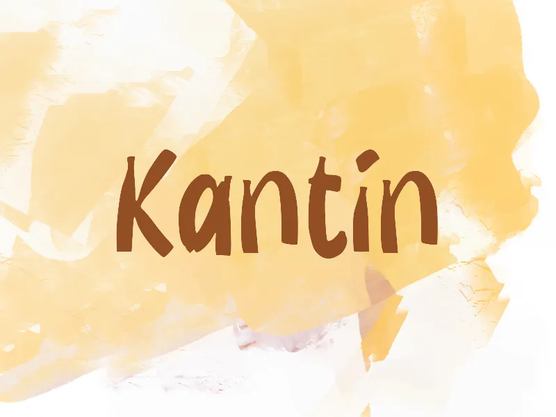 K Kantin author illustration