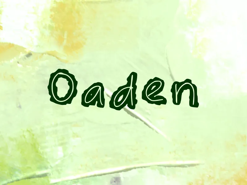 Oaden author illustration