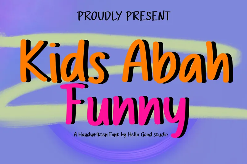 Kids Abah Funny author illustration