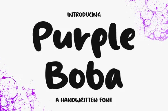Purple Boba author illustration
