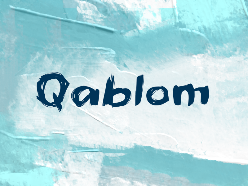 Qablom author illustration