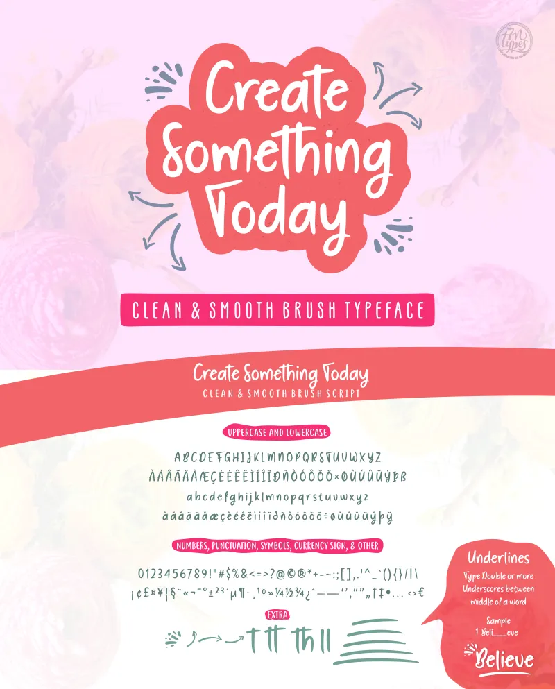 Create Something Today author illustration