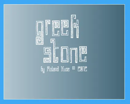 Greek Stone author illustration