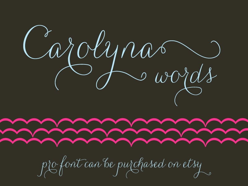 Carolyna Words author illustration