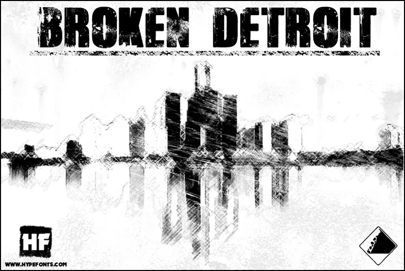 Broken Detroit author illustration