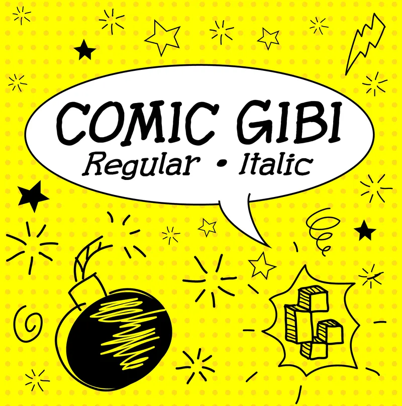 Comic Gibi author illustration