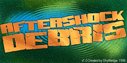 SF Aftershock Debris author illustration