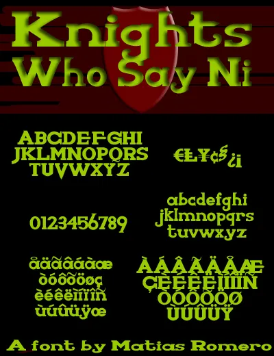 Knights Who Say Ni author illustration