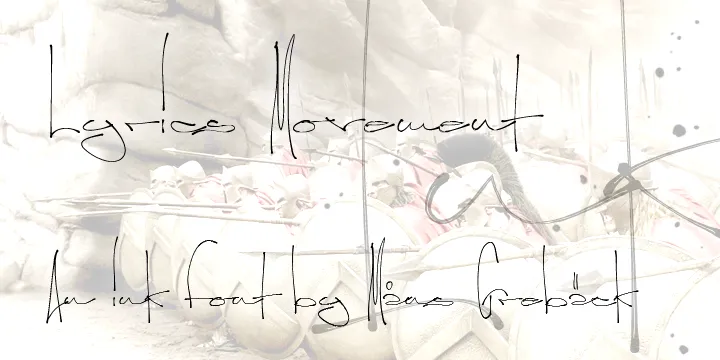 Lyrics Movement author illustration