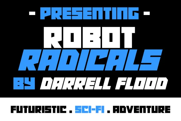 Robot Radicals author illustration