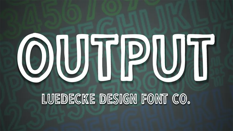 Output author illustration