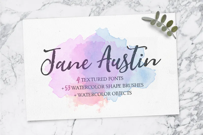 Jane Austin author illustration
