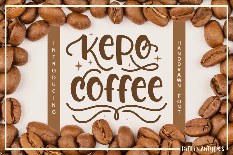 Kepo Coffee author illustration