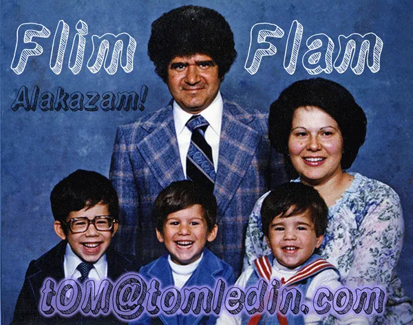 Flim-Flam author illustration