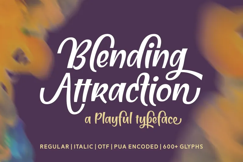 Blending Attraction author illustration