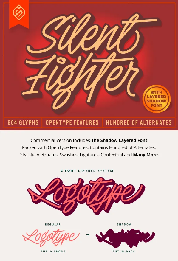 Silent Fighter author illustration