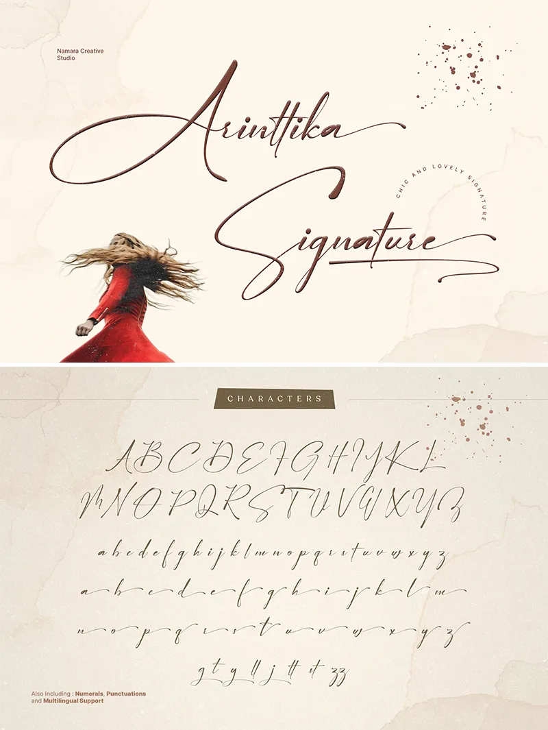 Arinttika Signature author illustration