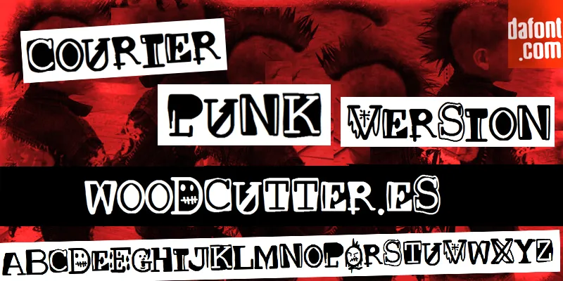 Courier punk Version author illustration