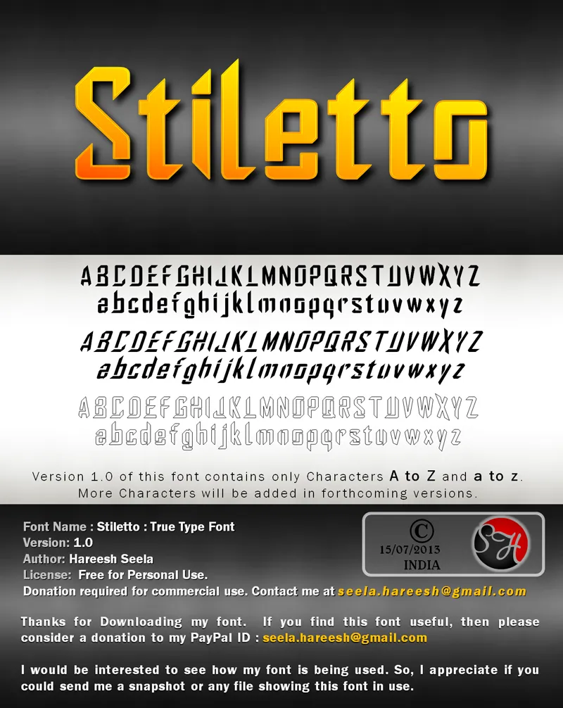 Stiletto author illustration