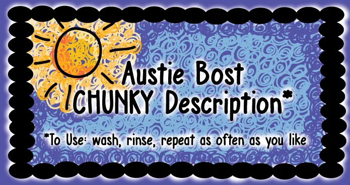 Austie Bost Chunky Description author illustration