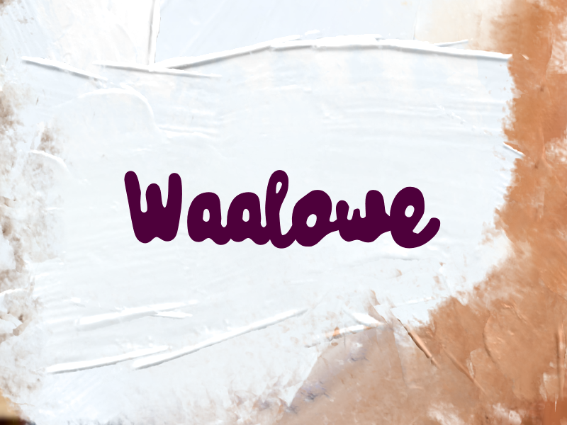Waalowe author illustration