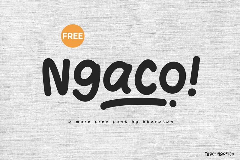 Ngaco author illustration