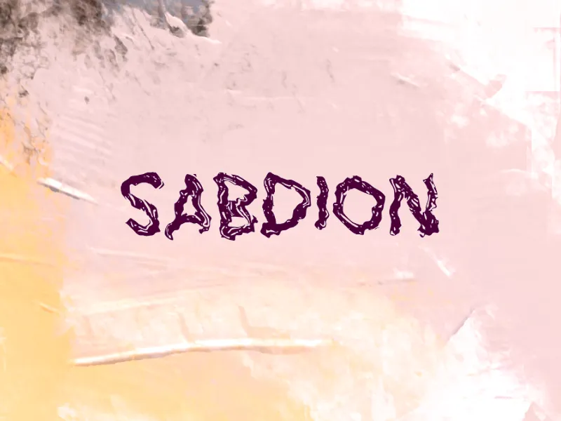 Sabdion author illustration