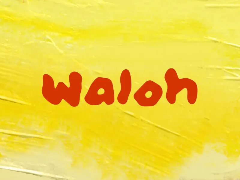 Waloh author illustration